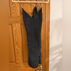Black sparkly Night-Out Dress
